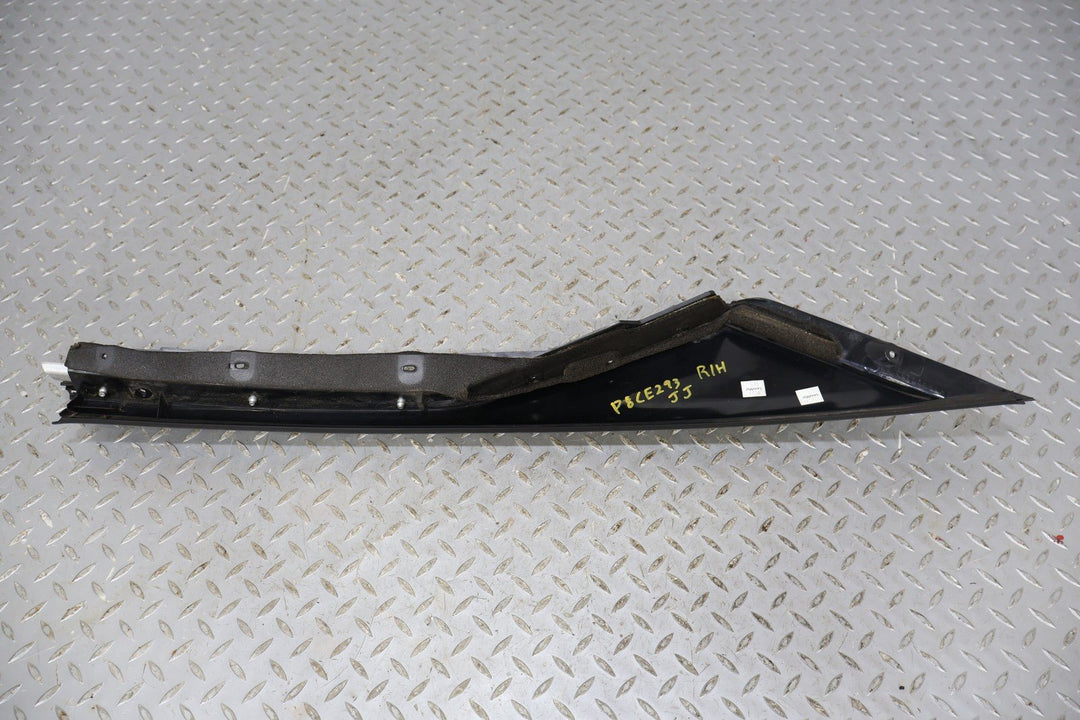 05 - 13 Chevy Corvette C6 Right Passenger Exterior A Pillar Trim Panel (Black)