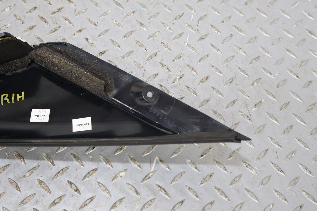 05 - 13 Chevy Corvette C6 Right Passenger Exterior A Pillar Trim Panel (Black)