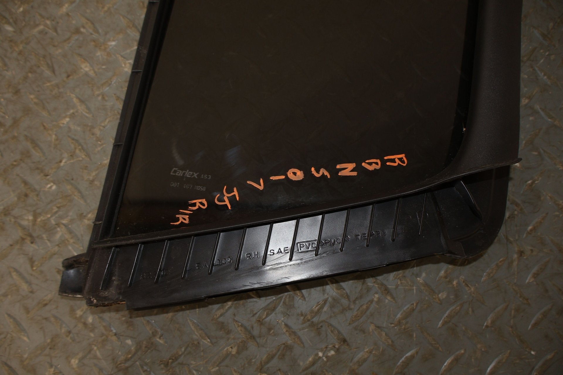 05-15 Nissan Xterra Rear Right Vent Window Glass (Privacy Tint) OEM Glass Only