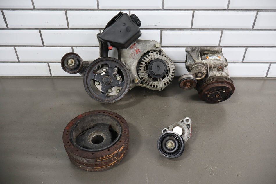05 Chevrolet Corvette C6 LS2 Accessory Drive Alternator PS