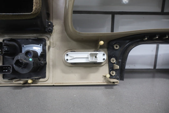 05 to 07 Ford F250 F350 SD Dash Cluster Radio Bezel Trim Panel Wood Grain OEM