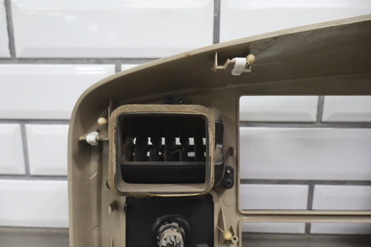 05 to 07 Ford F250 F350 SD Dash Cluster Radio Bezel Trim Panel Wood Grain OEM