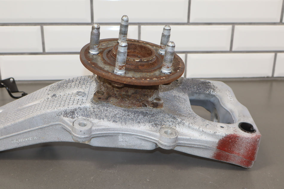 12-16 Tesla Model S RWD Passenger Right Front Spindle Knuckle OEM