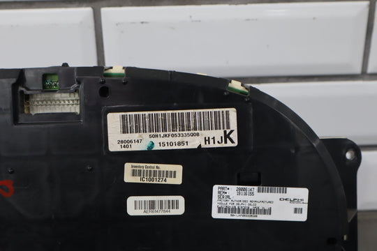 06 - 07 Chevy GMC 2500HD 6.6L Duramax Speedometer Cluster Delphi Reman