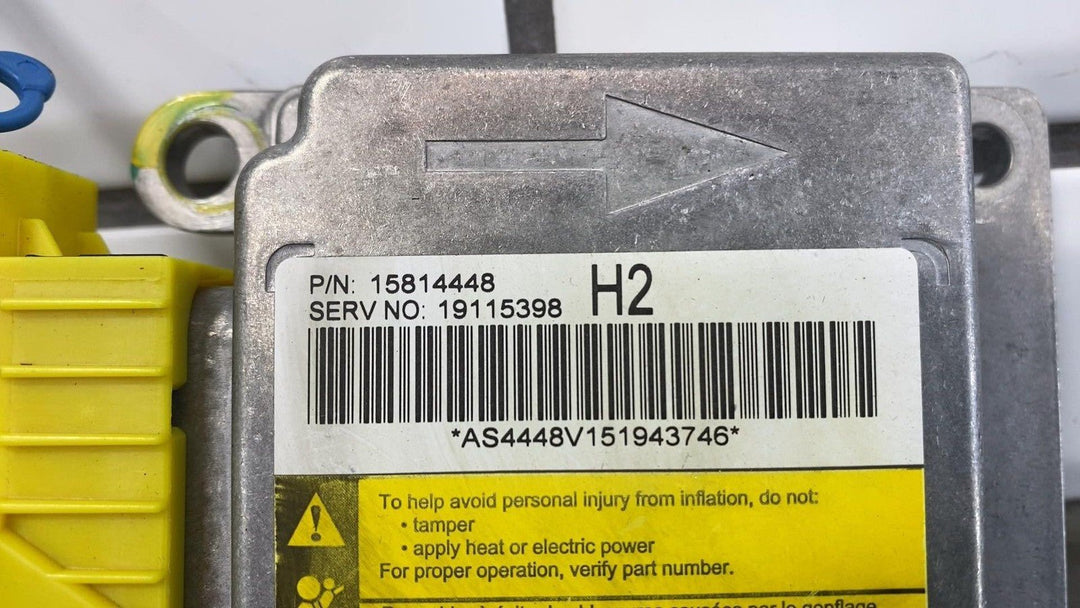 06 - 07 Hummer H2 Air Bag Control Module (Under LH Seat) OEM