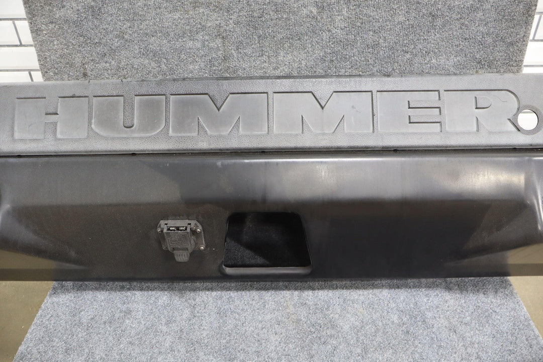 06 - 07 Hummer H2 SUV Rear Bumper (Option W/O Rear Camera) *Faded*