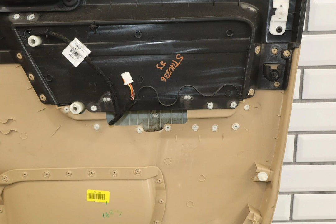 06 - 07 Hummer H3 Left Front Cashmere Interior Door Panel OEM
