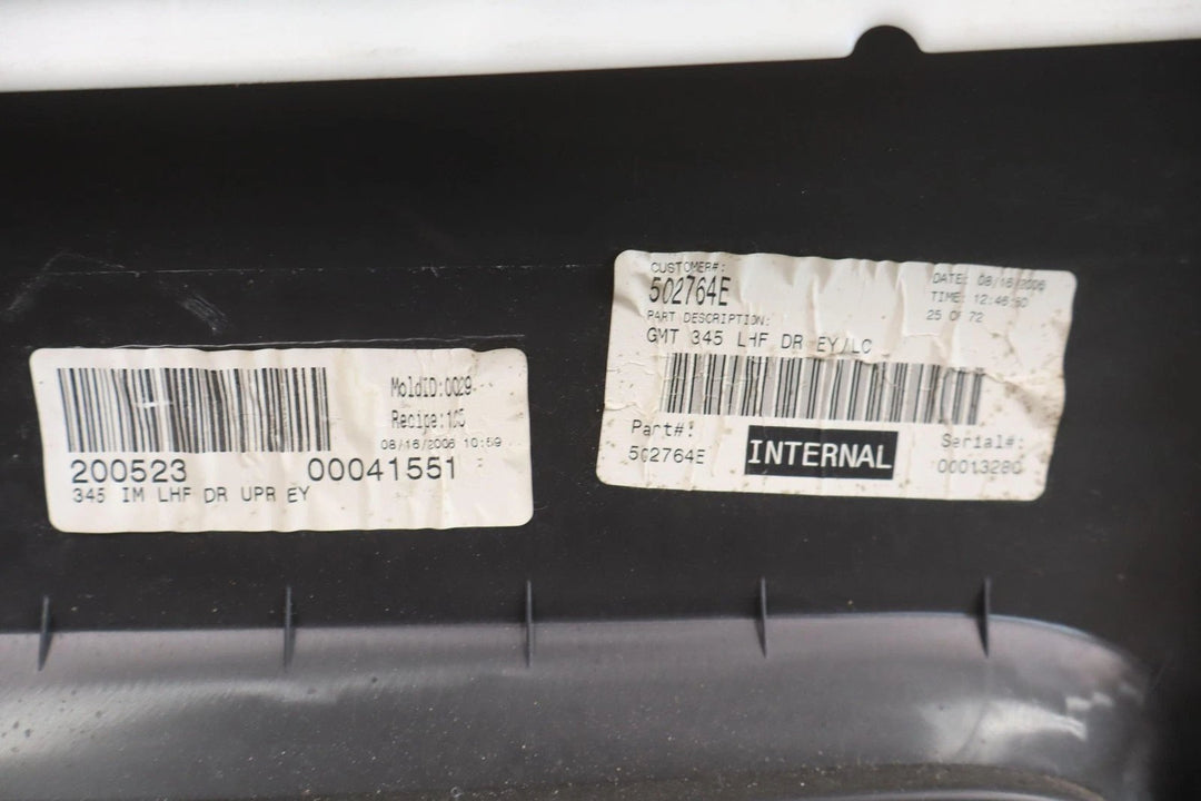 06 - 07 Hummer H3 Left Front Cashmere Interior Door Panel OEM