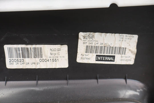 06 - 07 Hummer H3 Left Front Cashmere Interior Door Panel OEM