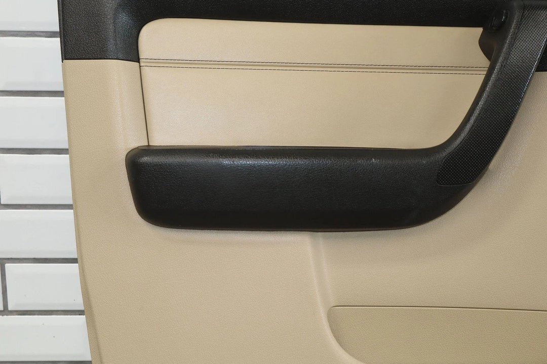 06 - 07 Hummer H3 Left Front Cashmere Interior Door Panel OEM