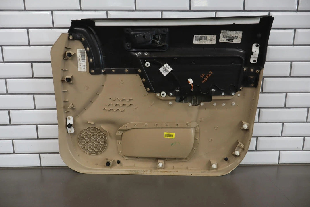 06 - 07 Hummer H3 Left Front Cashmere Interior Door Panel OEM