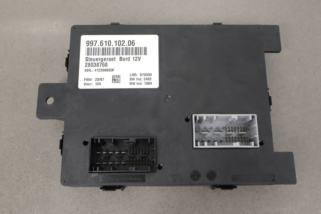 06 - 08 Porsche 987 Boxster Convertible Rear Body Control Module (99761010206)