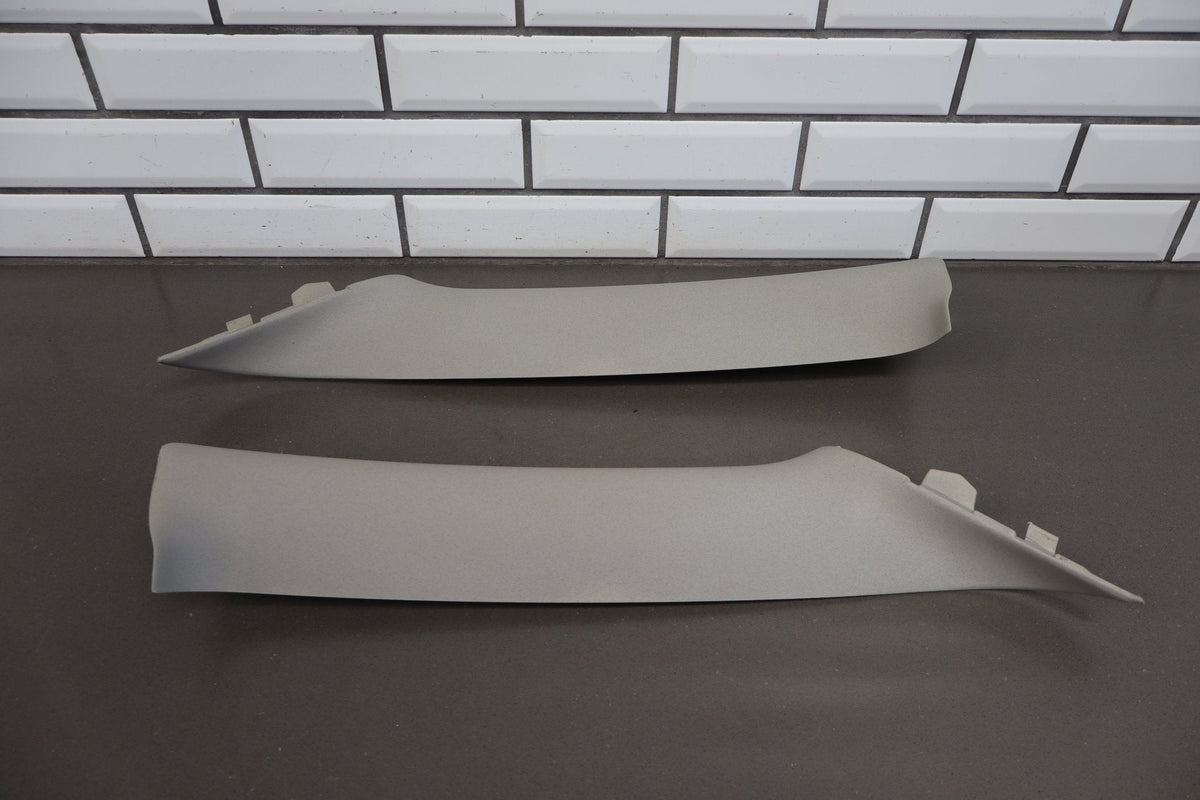 06-10 Dodge Charger SRT8 A Pillar Trim Pair Dark Gray DB