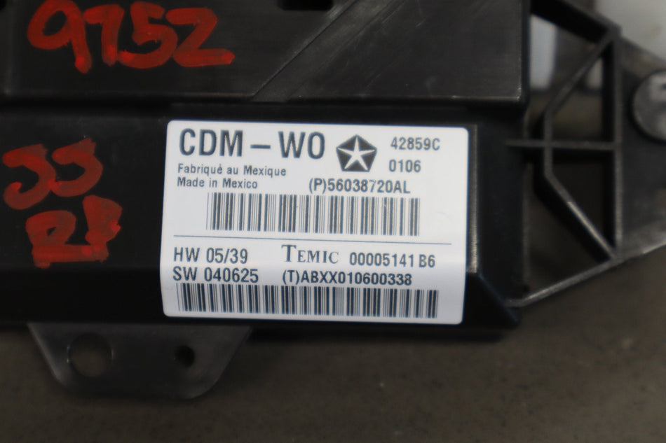 06-10 Dodge Charger SRT8 Door Control Module