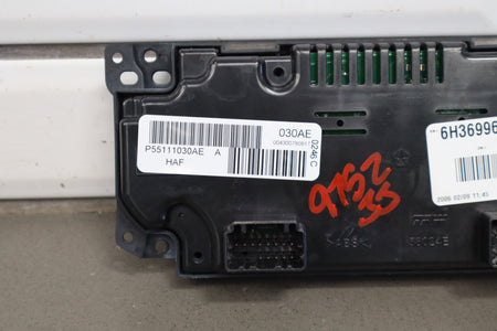 06-10 Dodge Charger SRT8 Dual Zone Climate Control Bezel