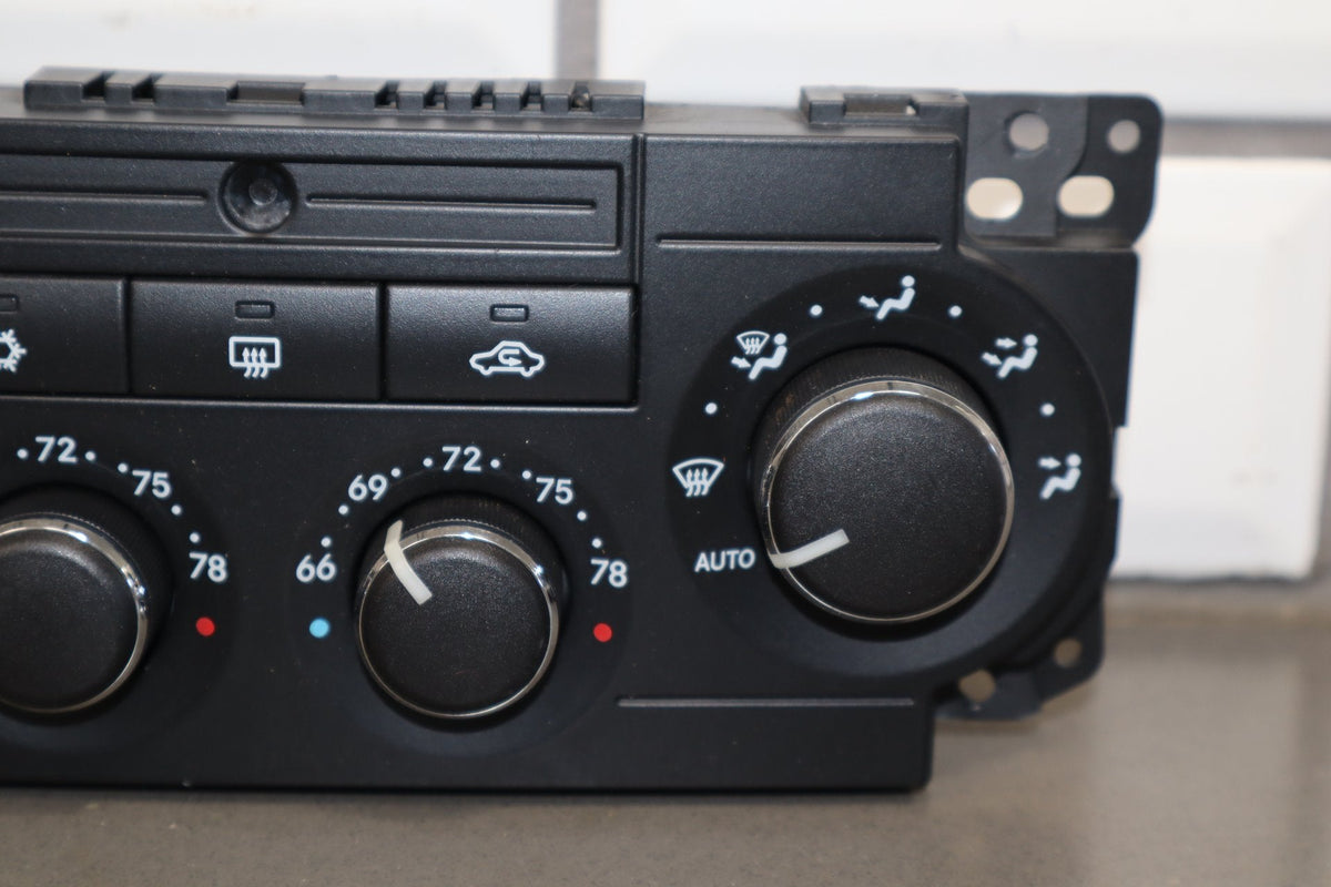 06-10 Dodge Charger SRT8 Dual Zone Climate Control Bezel