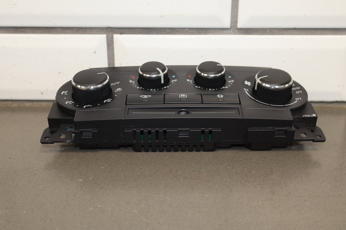 06-10 Dodge Charger SRT8 Dual Zone Climate Control Bezel