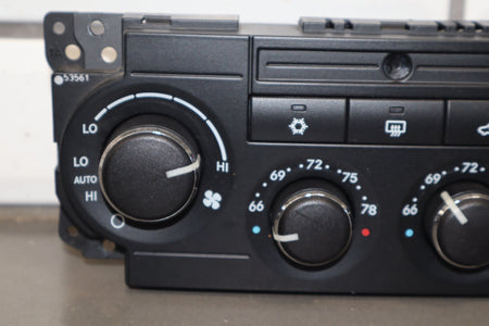 06-10 Dodge Charger SRT8 Dual Zone Climate Control Bezel