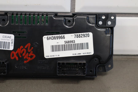 06-10 Dodge Charger SRT8 Dual Zone Climate Control Bezel
