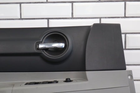 06-10 Dodge Charger SRT8 Front Door Panels Pair Dark Gray DB