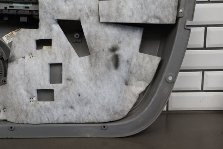 06-10 Dodge Charger SRT8 Front Door Panels Pair Dark Gray DB
