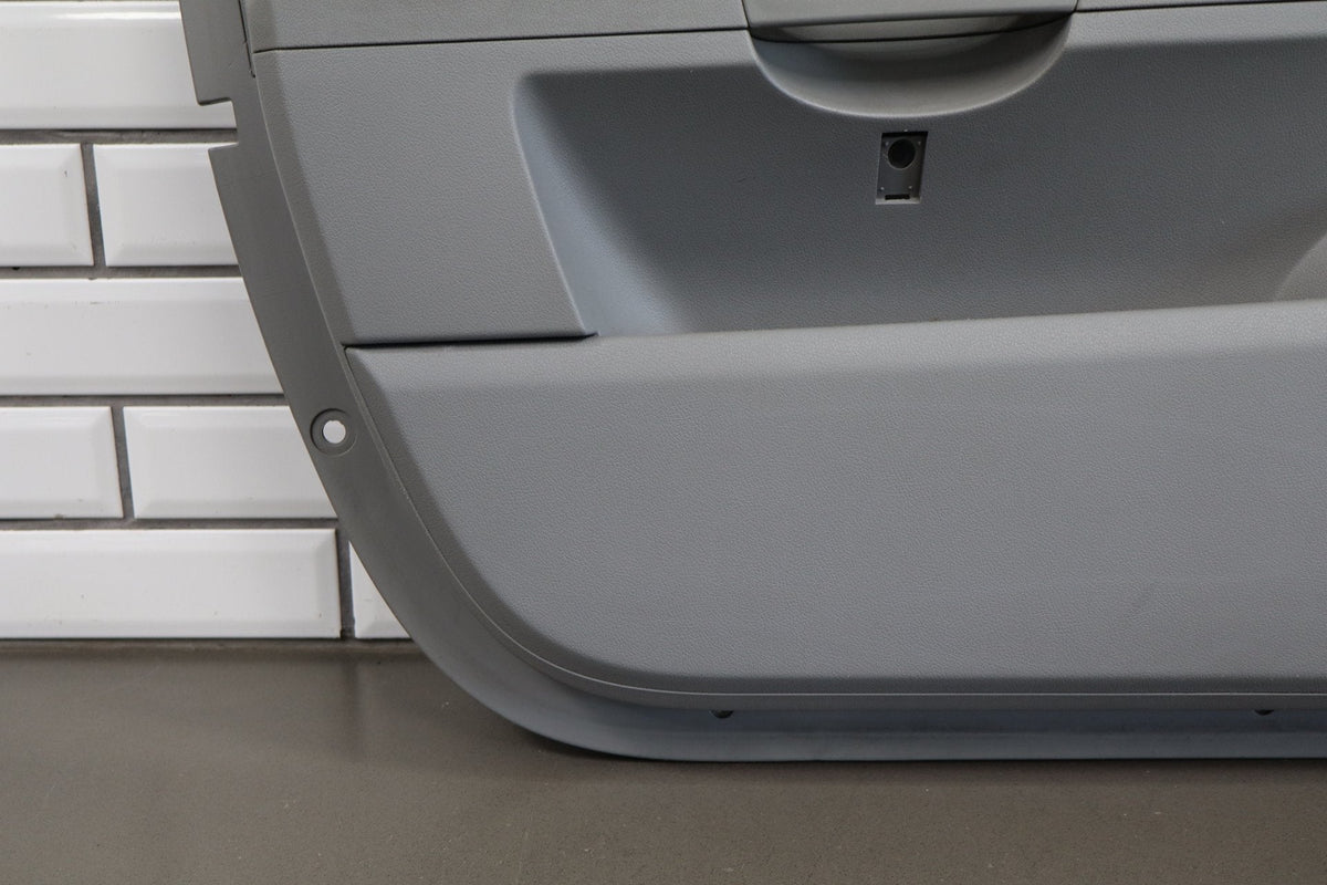 06-10 Dodge Charger SRT8 Front Door Panels Pair Dark Gray DB