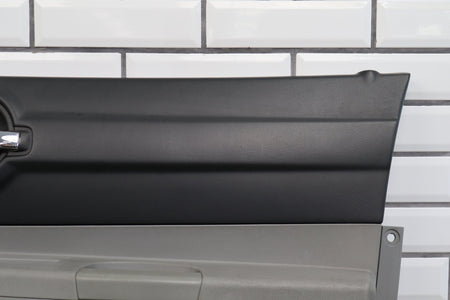 06-10 Dodge Charger SRT8 Front Door Panels Pair Dark Gray DB