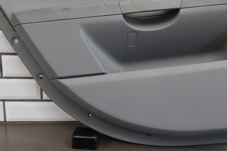 06-10 Dodge Charger SRT8 LH Rear Door Panel Dark Gray DB