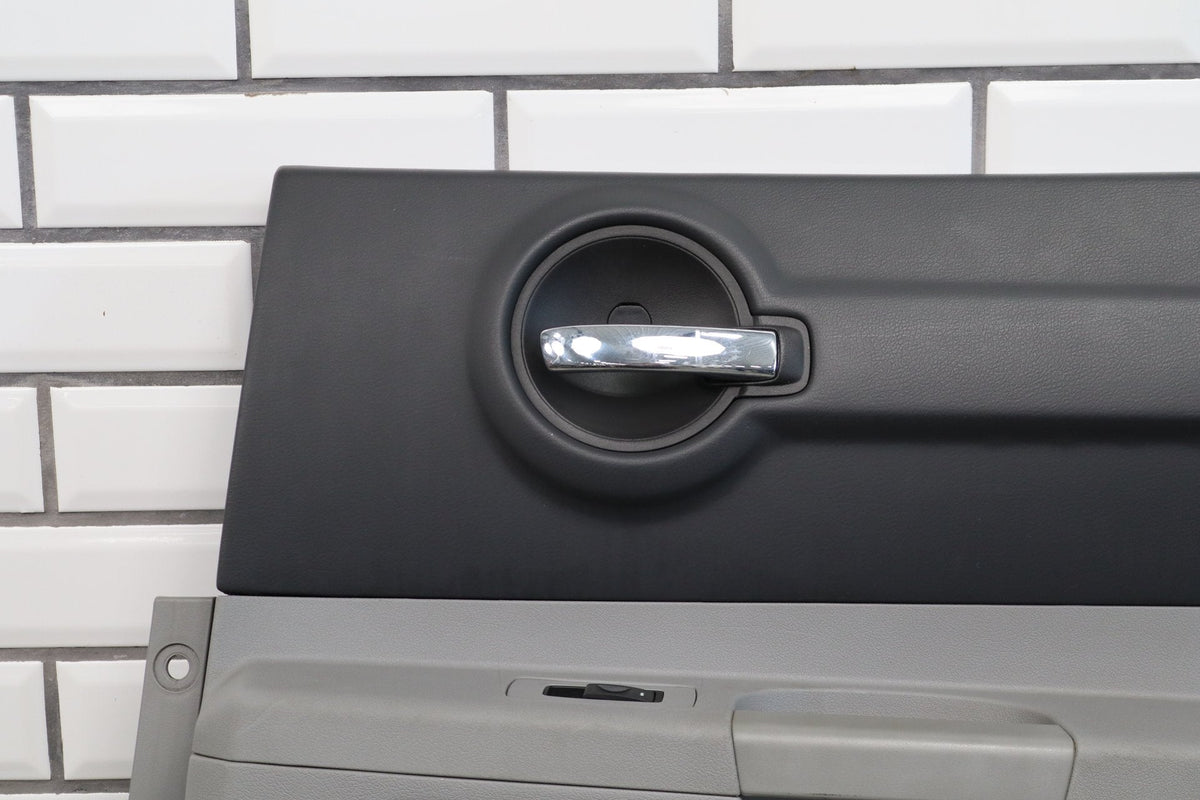 06-10 Dodge Charger SRT8 LH Rear Door Panel Dark Gray DB