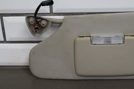 06-10 Dodge Charger SRT8 Sun Visor Pair Illuminated Dark Gray DB