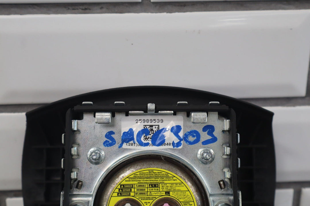 06 - 11 C6 Corvette Steering Wheel Air Bag W/Ebony Trim