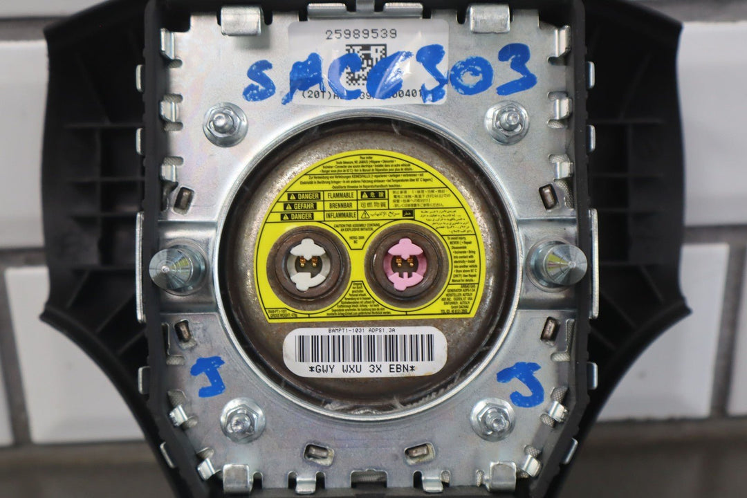 06 - 11 C6 Corvette Steering Wheel Air Bag W/Ebony Trim