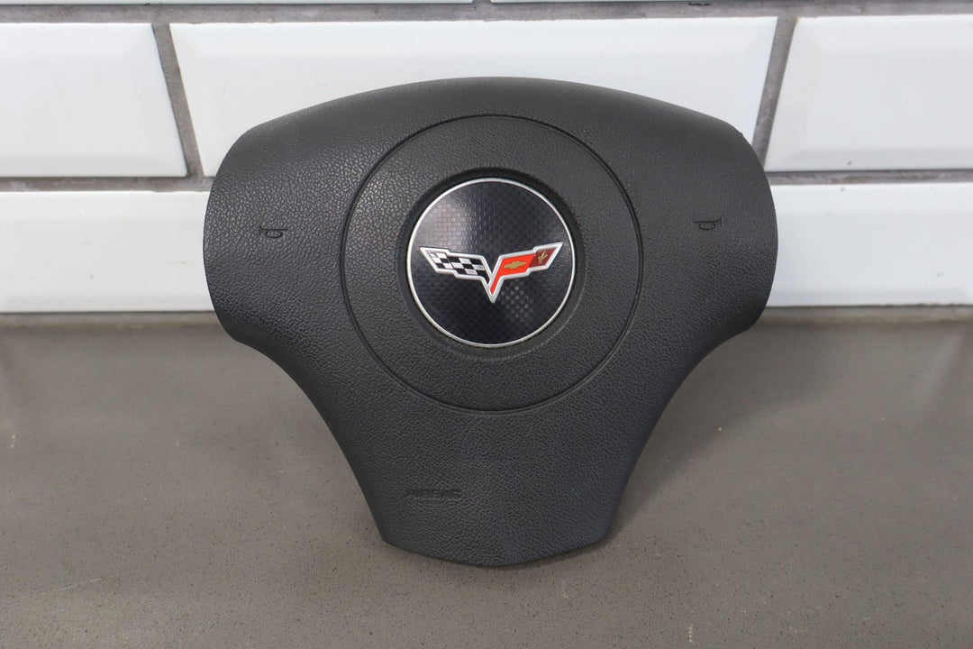 06 - 11 C6 Corvette Steering Wheel Air Bag W/Ebony Trim