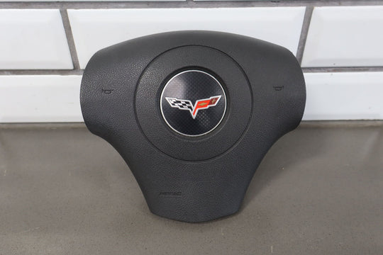 06 - 11 C6 Corvette Steering Wheel Air Bag W/Ebony Trim