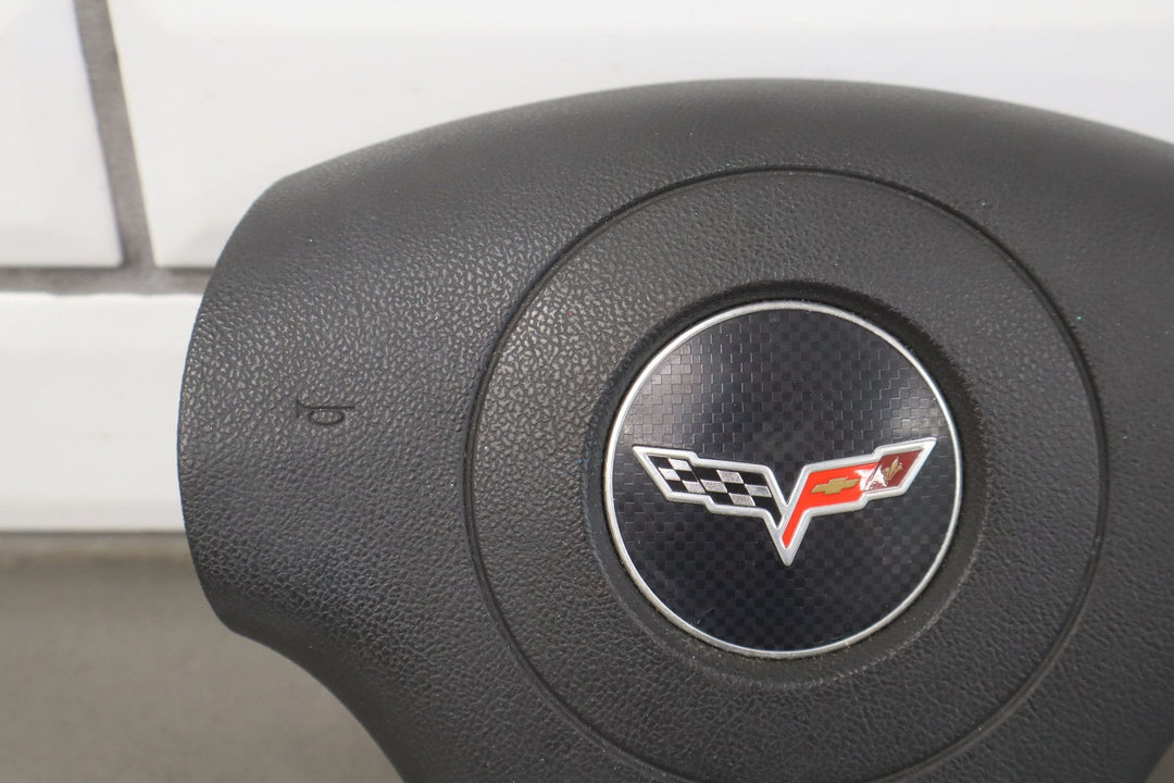 06 - 11 C6 Corvette Steering Wheel Air Bag W/Ebony Trim