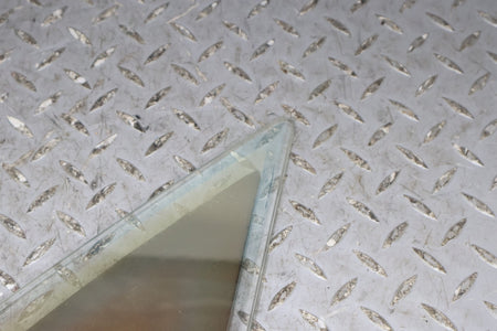 06-12 Bentley Flying Spur Front Left Vent Window Glass (Self Tint) Delaminated