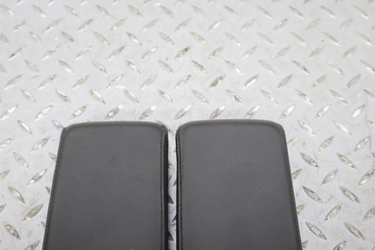 06 - 12 Bentley Flying Spur Pair of Leather Center Console Arm Rests (Black)