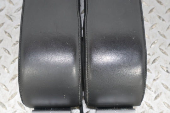 06 - 12 Bentley Flying Spur Pair of Leather Center Console Arm Rests (Black)