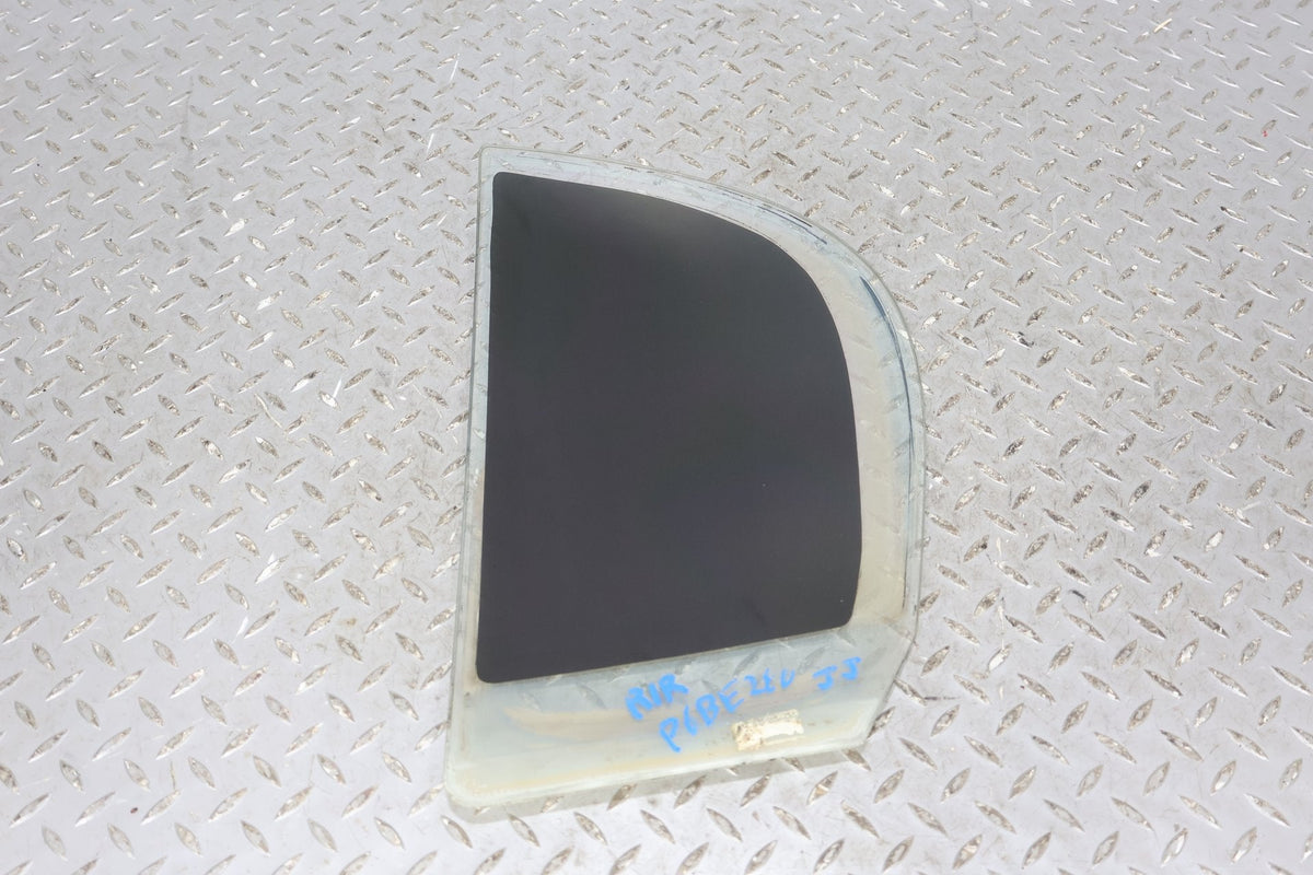 06-12 Bentley Flying Spur Rear Right Vent Window Glass (Self Tint) Delaminated