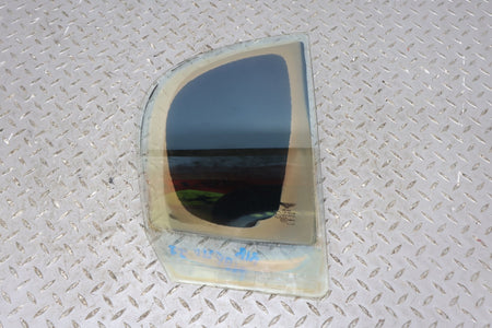06-12 Bentley Flying Spur Rear Right Vent Window Glass (Self Tint) Delaminated
