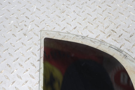 06-12 Bentley Flying Spur Rear Right Vent Window Glass (Self Tint) Delaminated