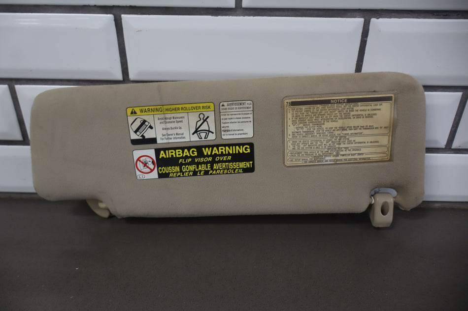 2005 Lexus GX470- Sun Visor