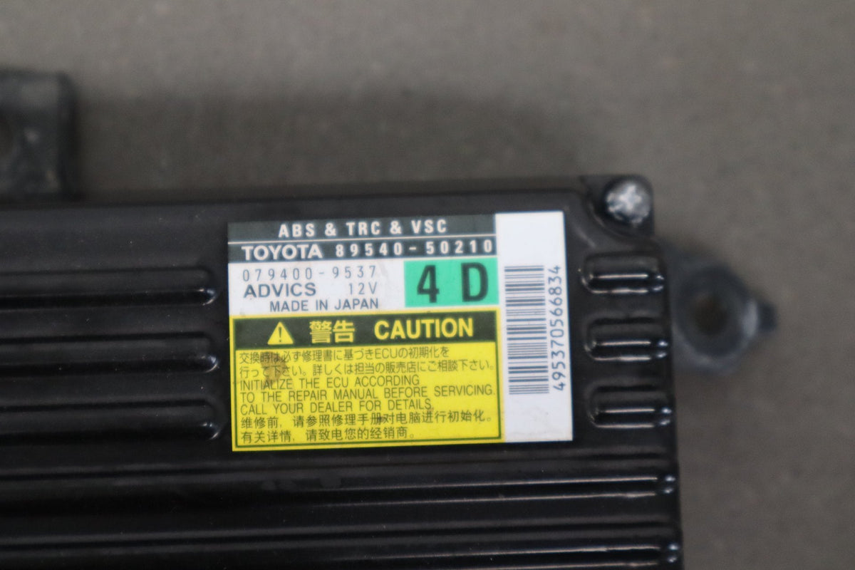 07-08 Lexus LS460 ABS TRC VSC Traction Skid Control Module 89540-50210 OEM