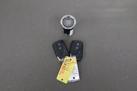 07-08 Lexus LS460 (XF40) Push Start Button + 2 Smart Key Fobs