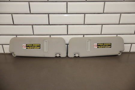 07-09 Lexus LS460 (XF40) Sun Visor Pair Illuminated Gray