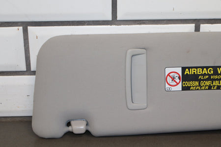 07-09 Lexus LS460 (XF40) Sun Visor Pair Illuminated Gray