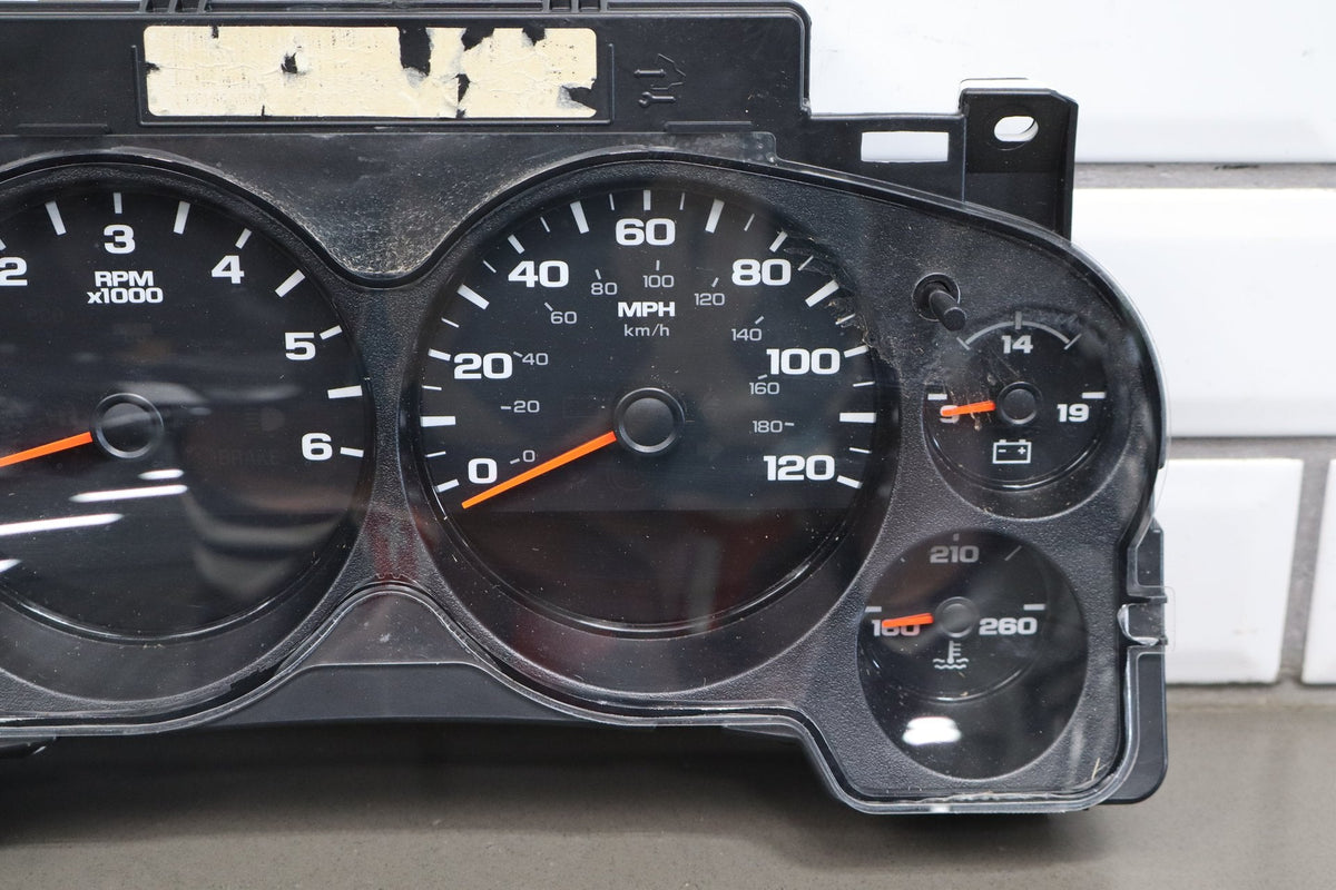 07-11 Chevy Silverado Speedometer Cluster 189k Miles (Tested)