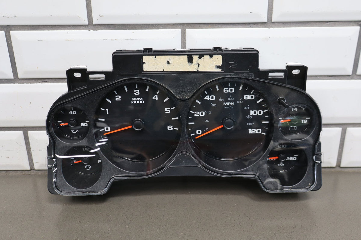 07-11 Chevy Silverado Speedometer Cluster 189k Miles (Tested)