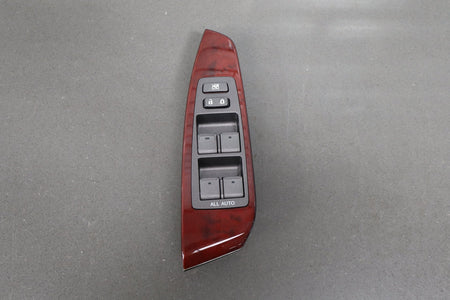 07-12 Lexus LS460 (XF40) L Master Window Switch W/ Wood Bezel Trim