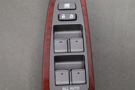 07-12 Lexus LS460 (XF40) L Master Window Switch W/ Wood Bezel Trim